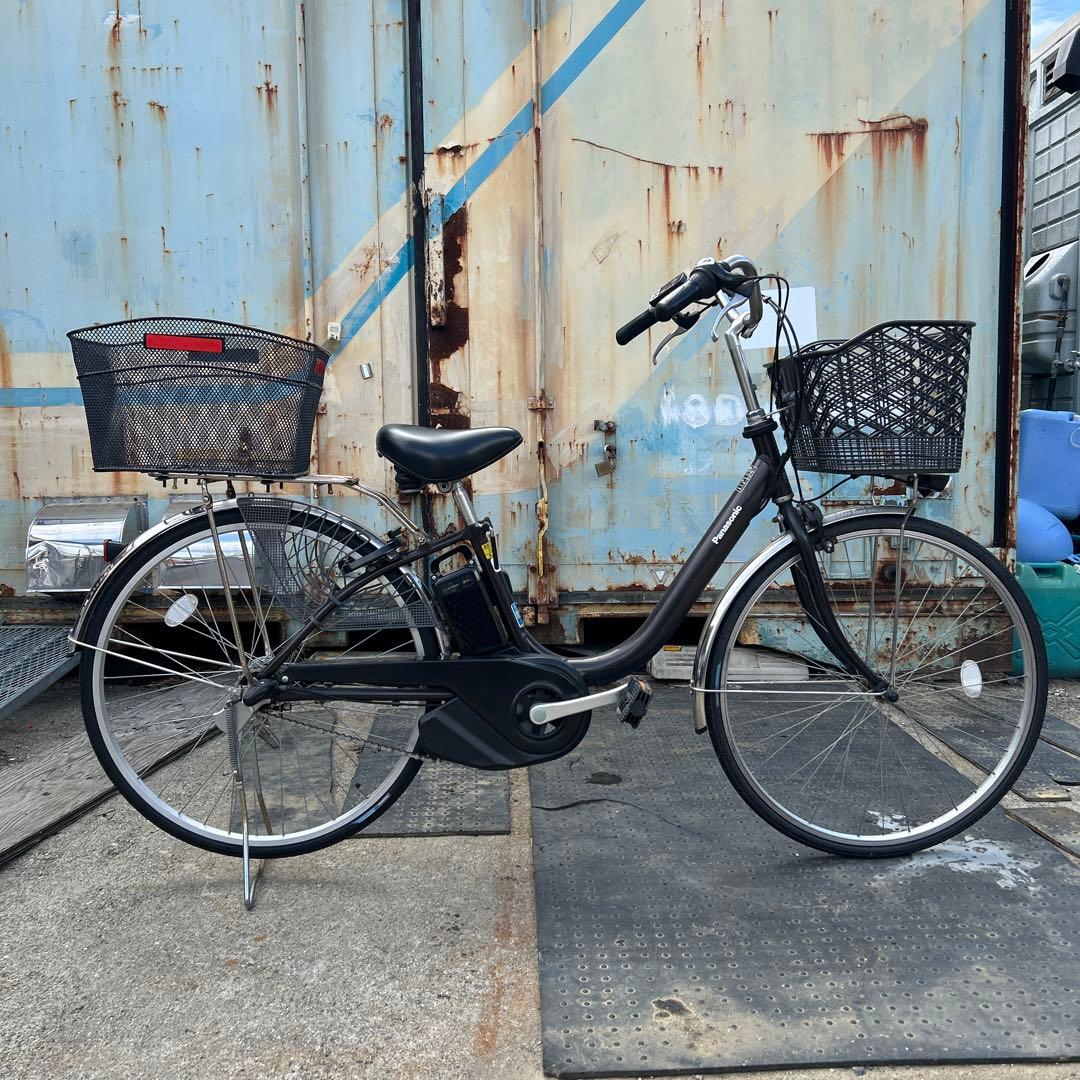 電動アシスト自転車 シティタイプ 黒 26インチ