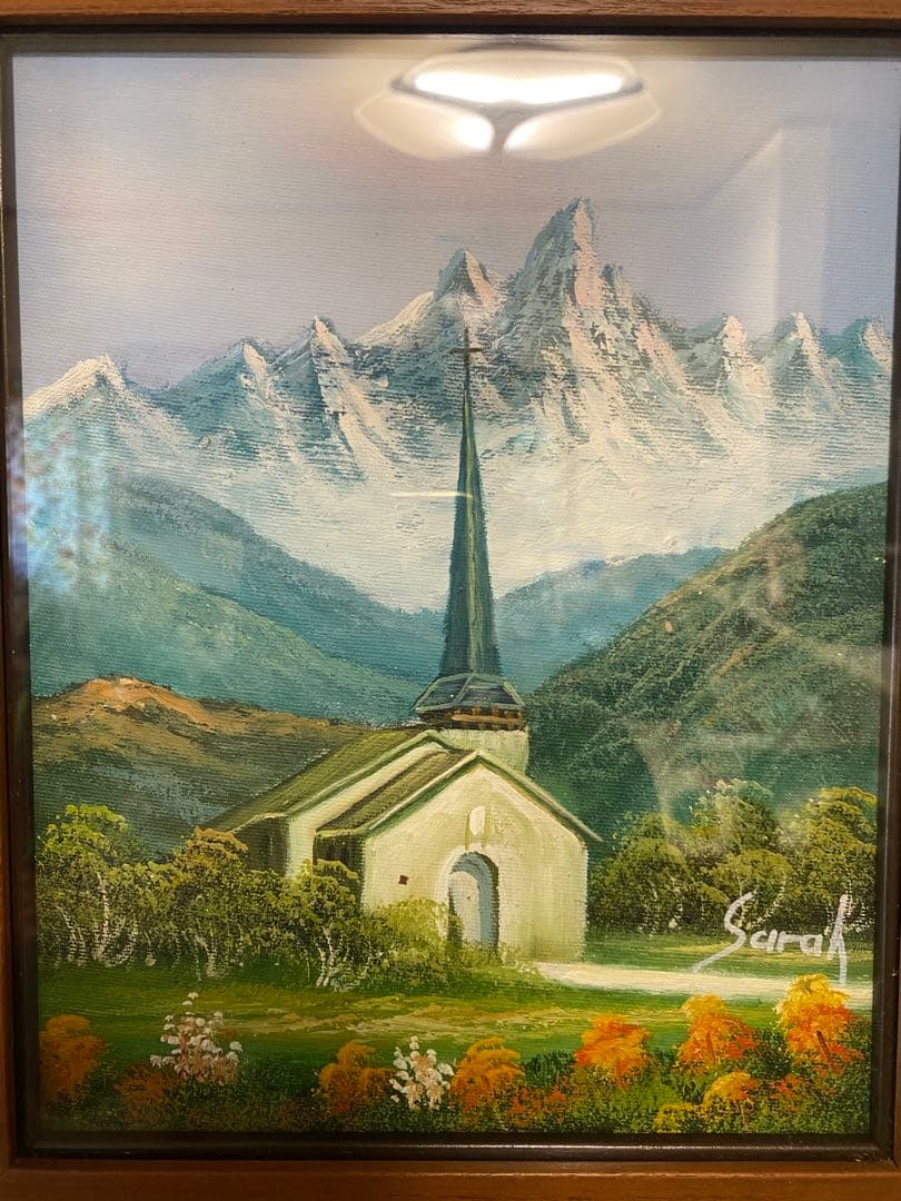風景画 油彩画 Searl 作