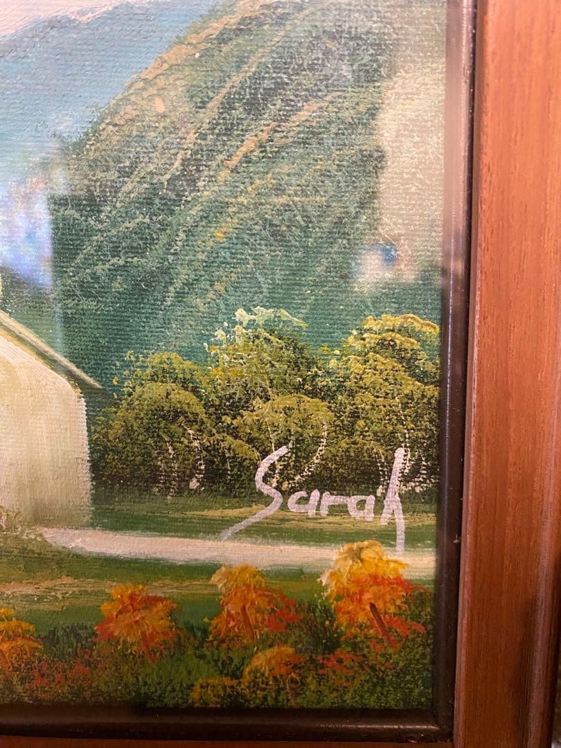 風景画 油彩画 Searl 作