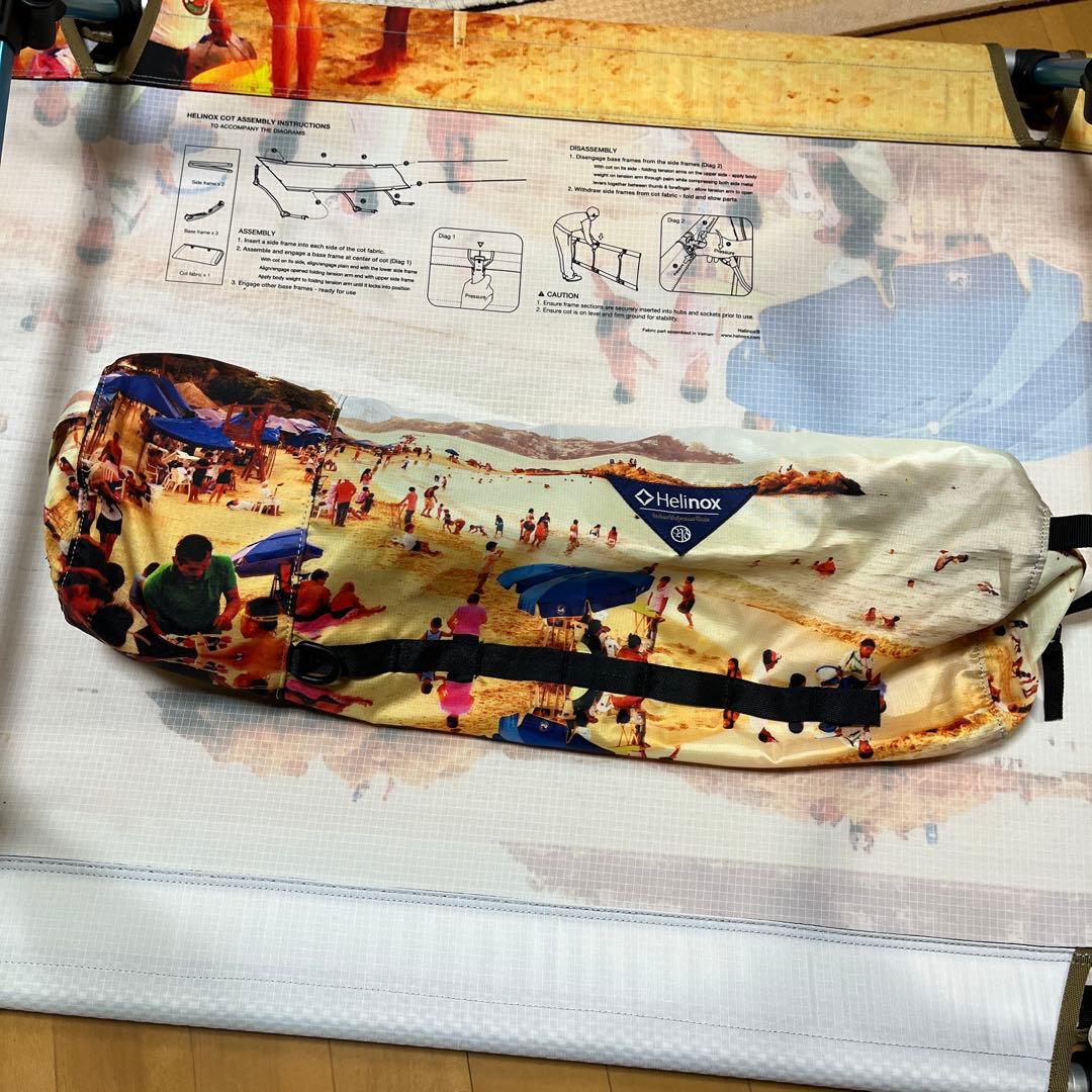 Helinox monroコラボ　コット