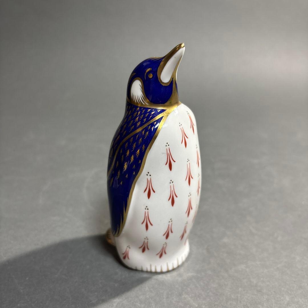  Crown Derby ロイヤルクラウンダービー　ペンギン　置物
