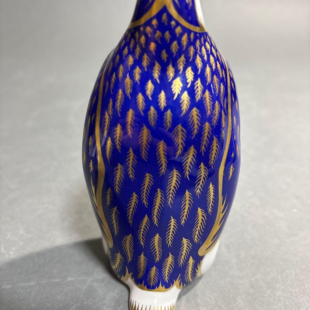  Crown Derby ロイヤルクラウンダービー　ペンギン　置物