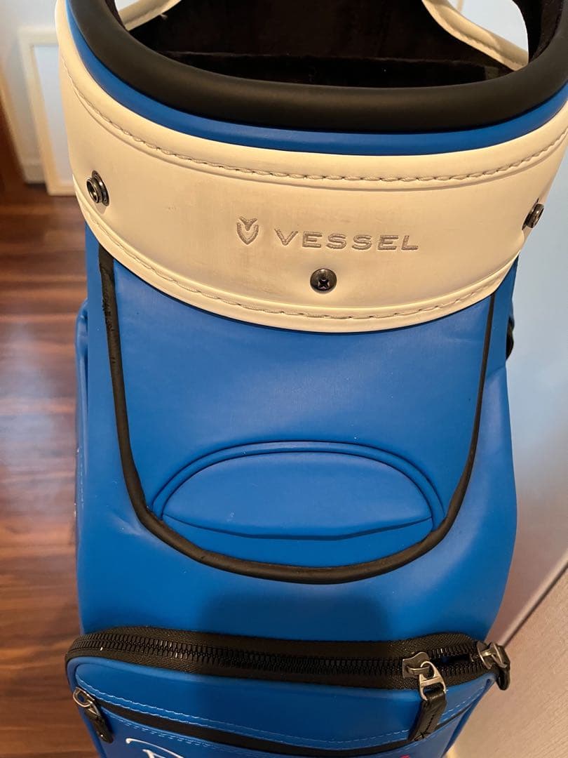 美品／限定廃盤モデルPiretti ゴルフキャディバッグPR-CB0006YS