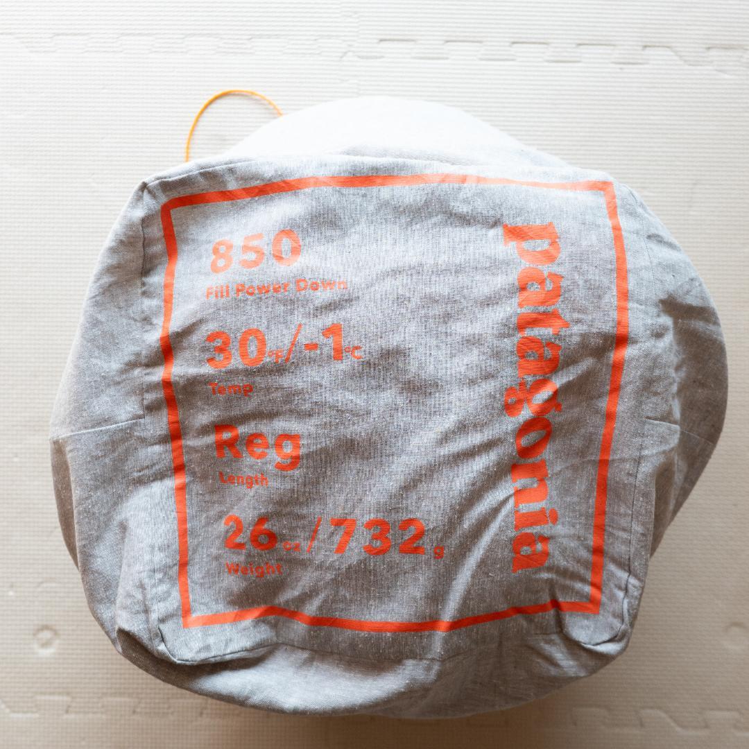 【幸典】パタゴニア 850フィル ダウン・スリーピングバッグ