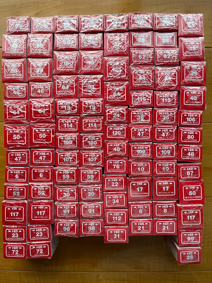 トミカ 96台 まとめ売り 2023年1月〜2025年12月 初回仕様 通常仕様