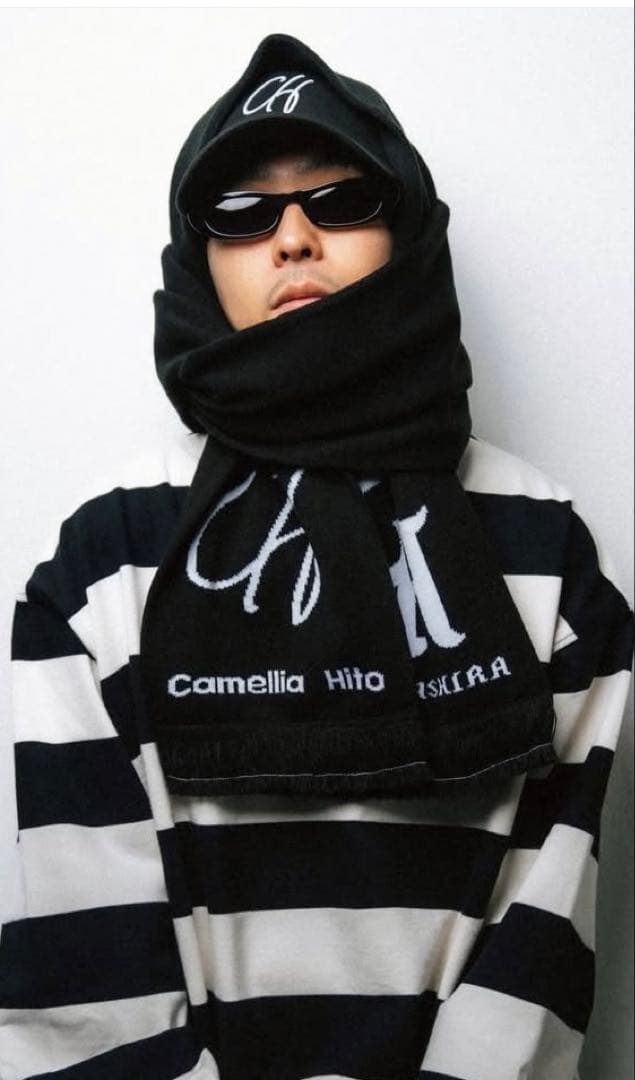 唾奇 武道館 物販 Camellia マフラー CH Warmer Scarf