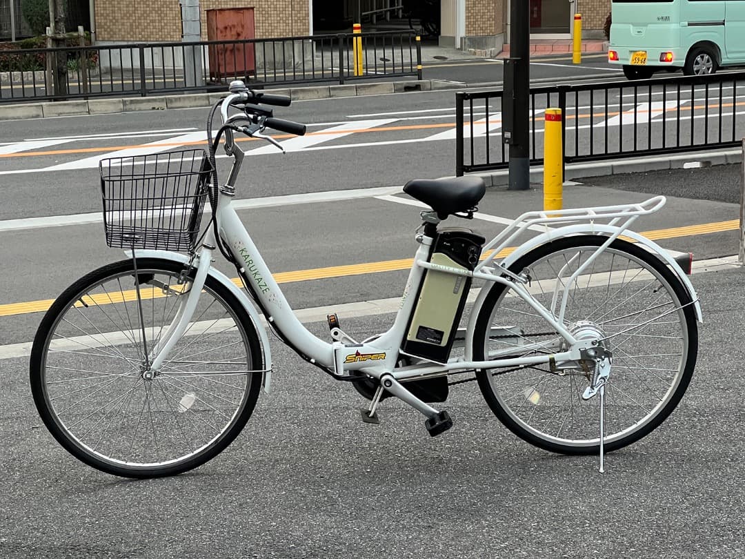 【引き取り希望】電動自転車 ペダル付 26インチ ママチャリ