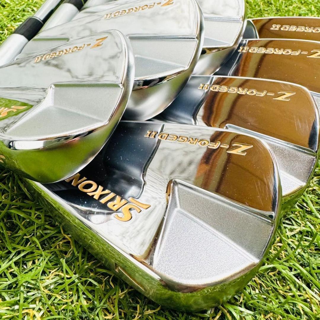 【美品】スリクソン Z-FORGEDⅡ メンズアイアンセット 7本 スチール S