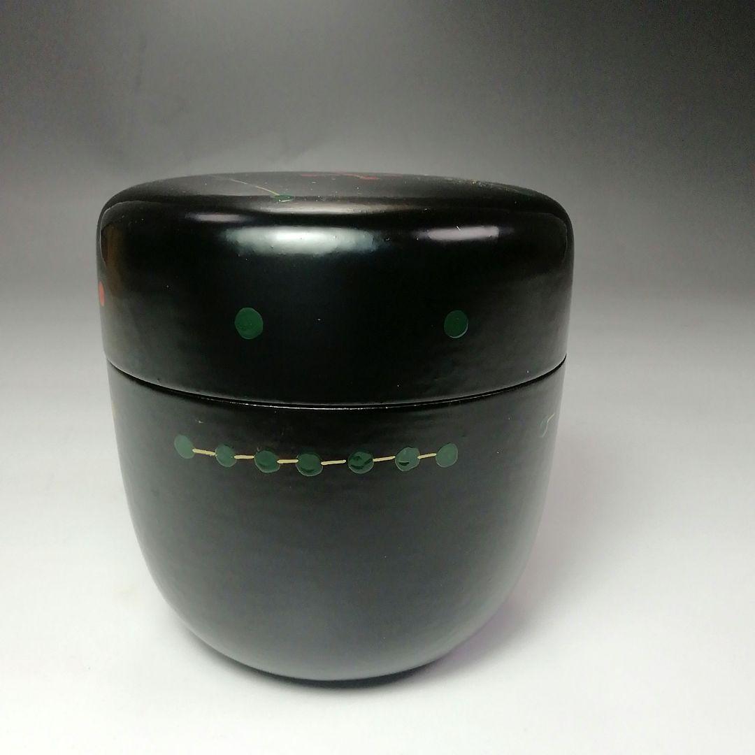 Ｓ５１９　棗　『亀蔵棗』『円能斎好写』『塗師　中村宗悦作』　共箱　茶道具