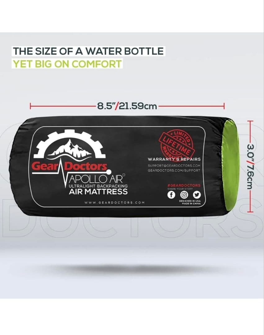 Gear Doctors 超軽量 エアーマット (Multicolor)