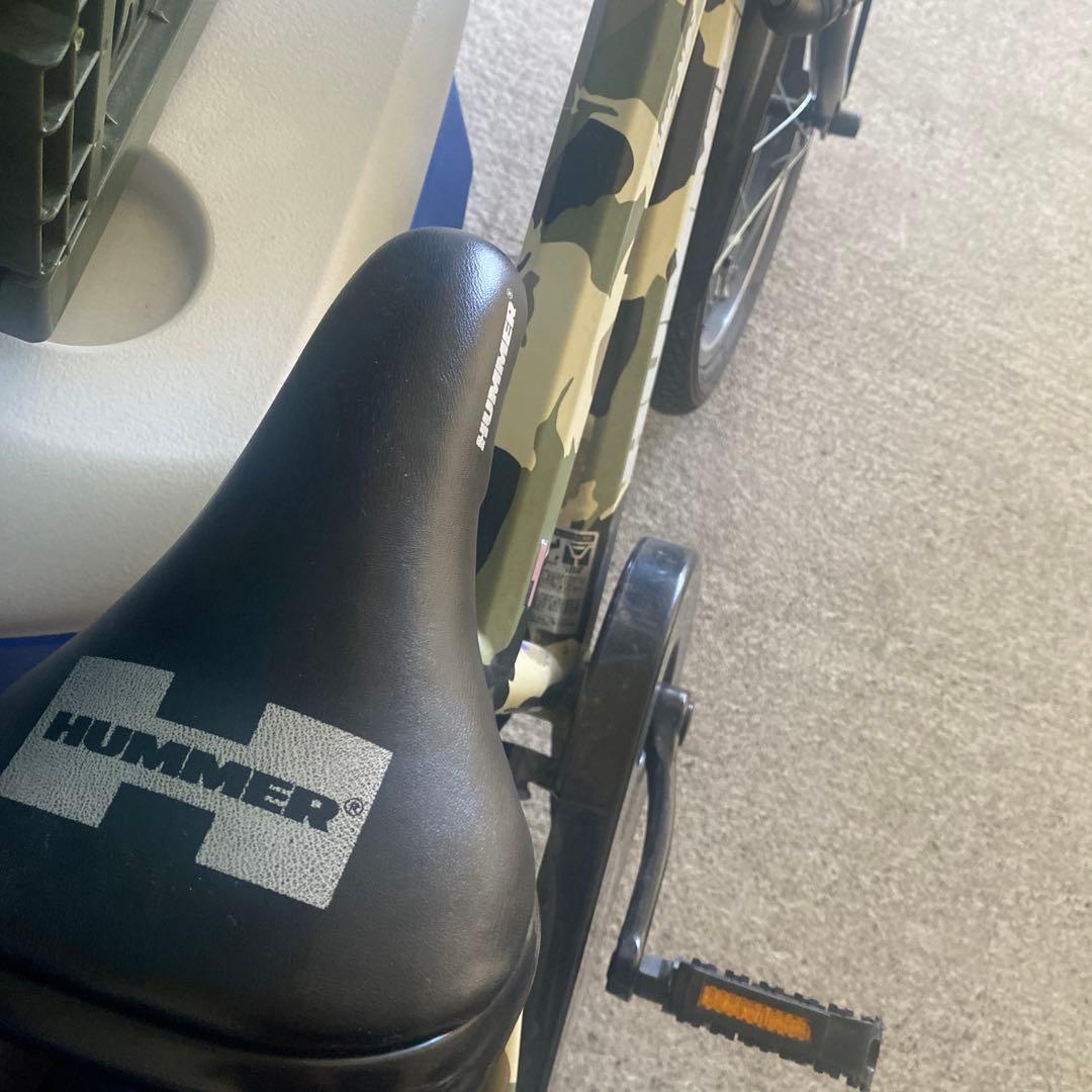 HUMMER ハマー　自転車　18インチ　迷彩　カモフラ柄