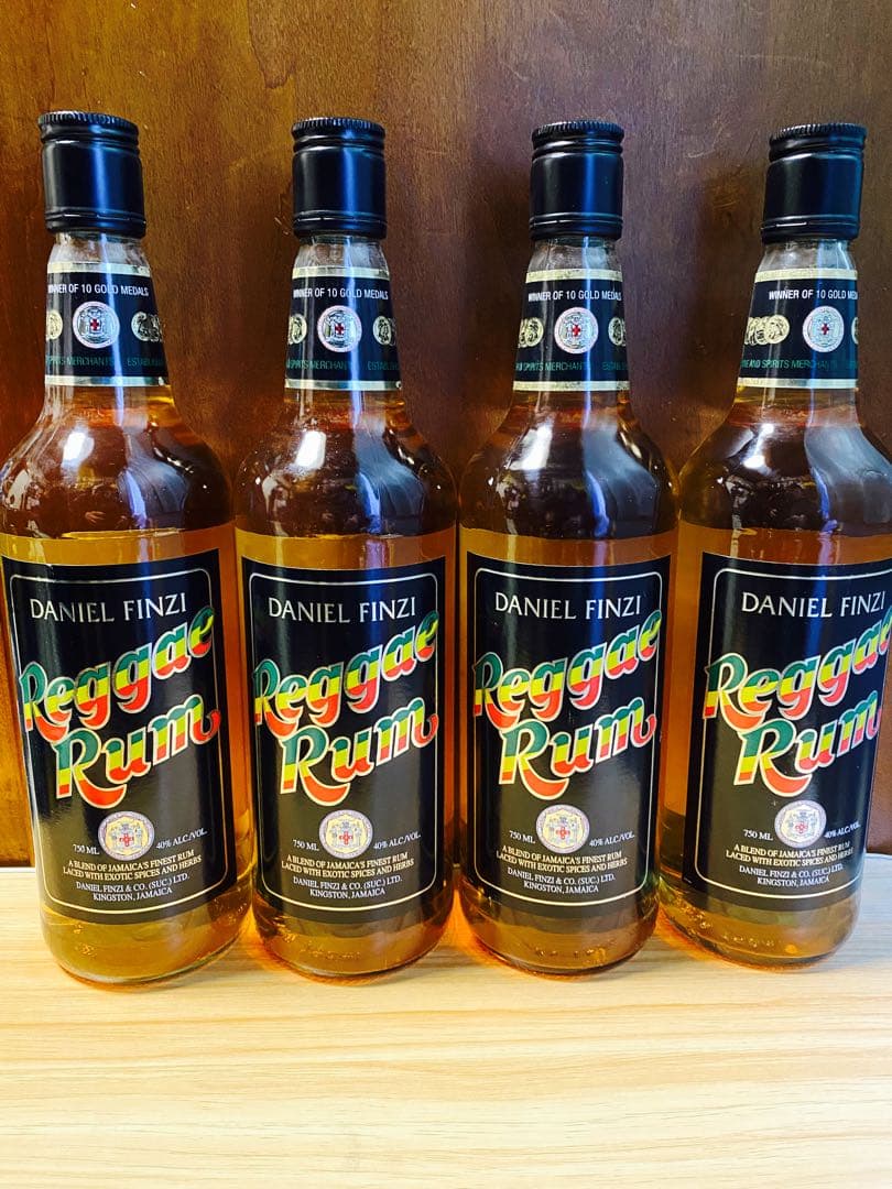 レゲエラム　Daniel Finzi Reggae Rum 4本セット