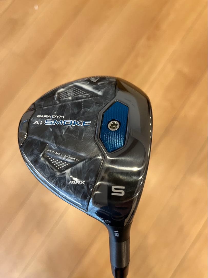 キャロウェイパラダイムAi SMOKE MAX 5W 18° S ヘッドカバー付