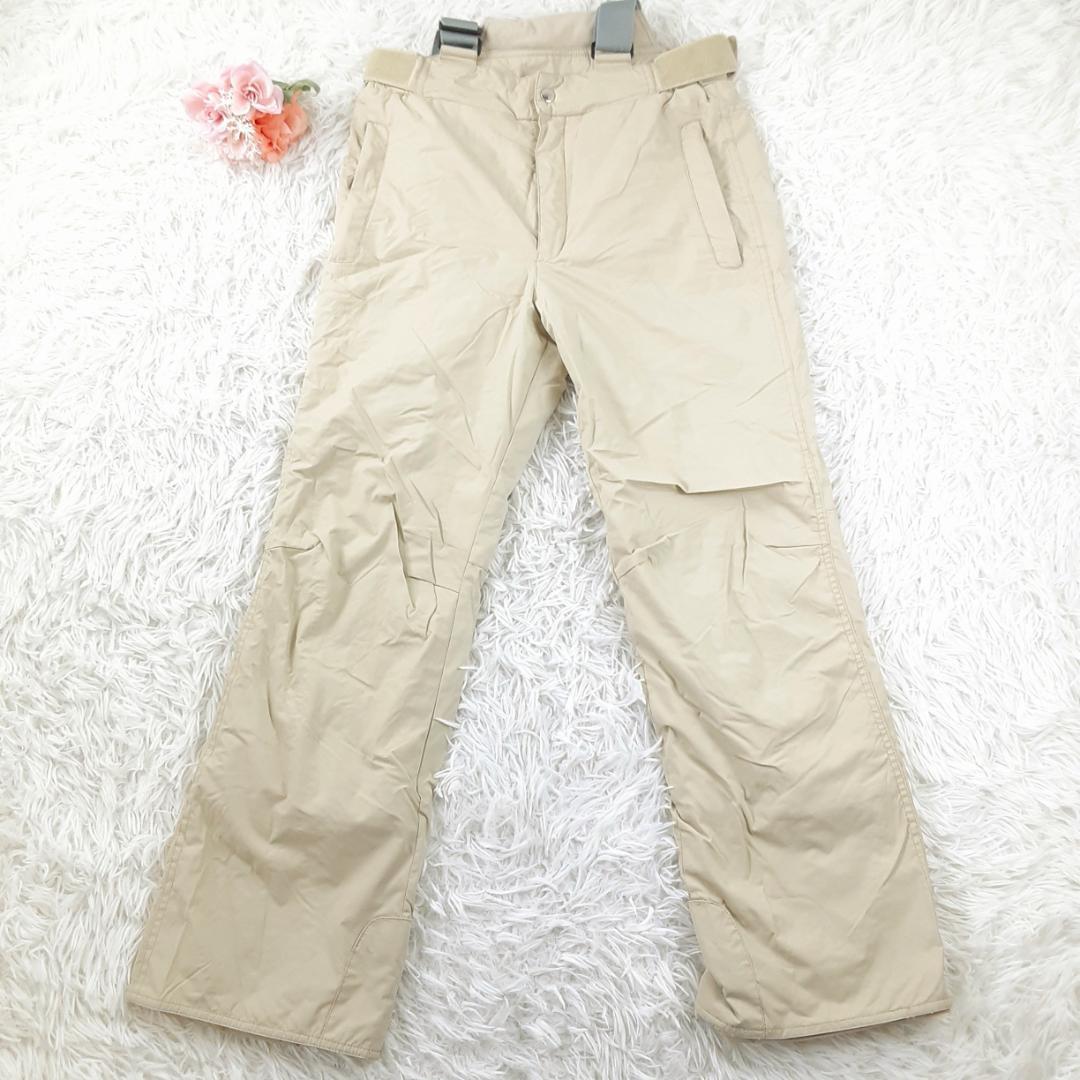 美品◎FILA フィラ スキーウェアセットアップ レディース ブラウン系 防水