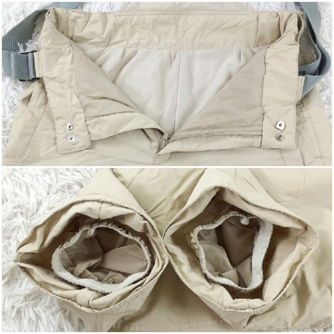 美品◎FILA フィラ スキーウェアセットアップ レディース ブラウン系 防水