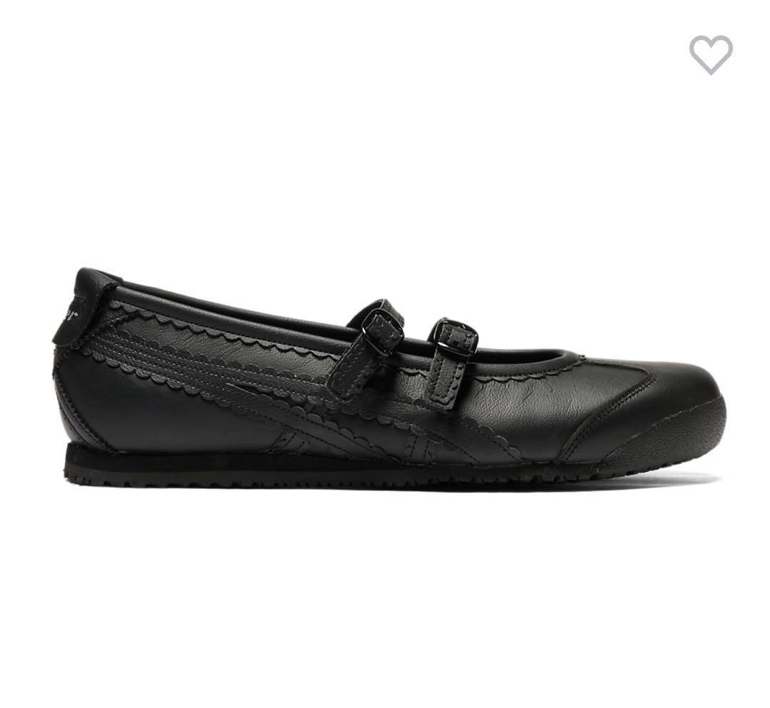 オニツカタイガー ウィメンズ メキシコ66 TGRS ブラック 26.5cm