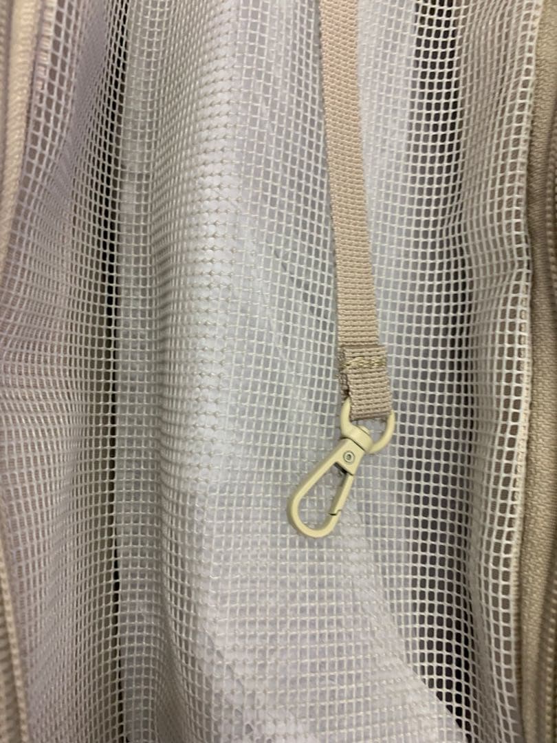 【開封済・未使用】monchéri ペットトートバッグ 犬 ペット ベージュ S