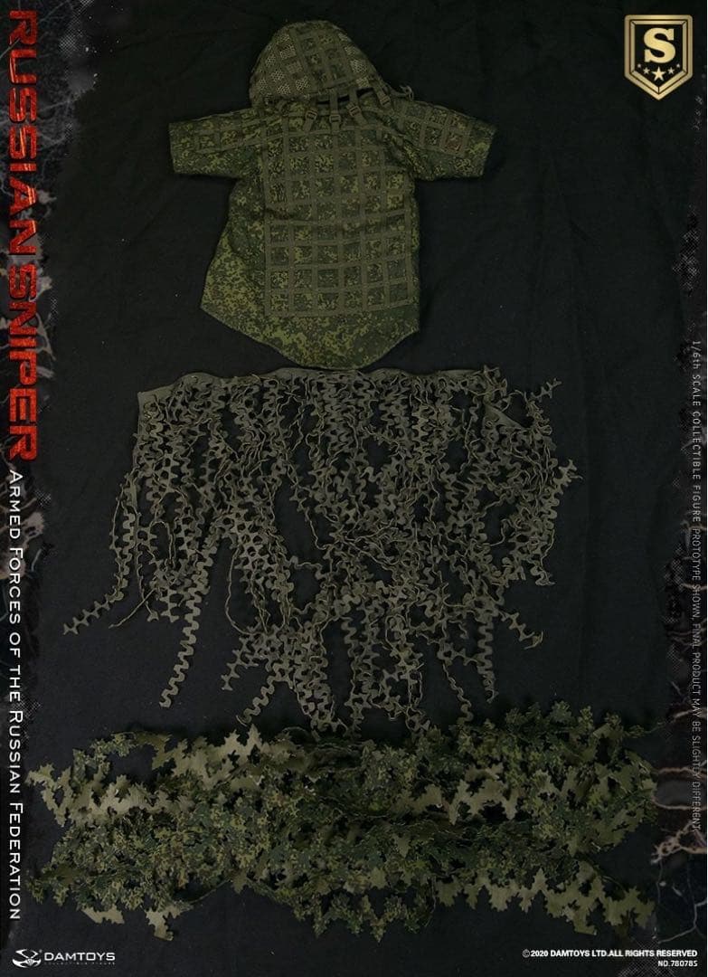 DamToys 78078S ロシア連邦軍 スナイパーDX版 1/6フィギュア