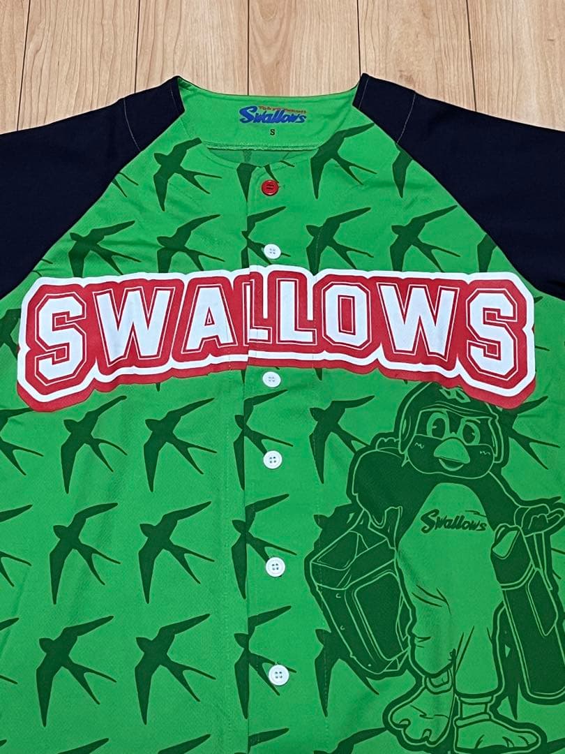 野球 ヤクルトスワローズ つば九郎 ユニフォーム フリーサイズ イースタン優勝