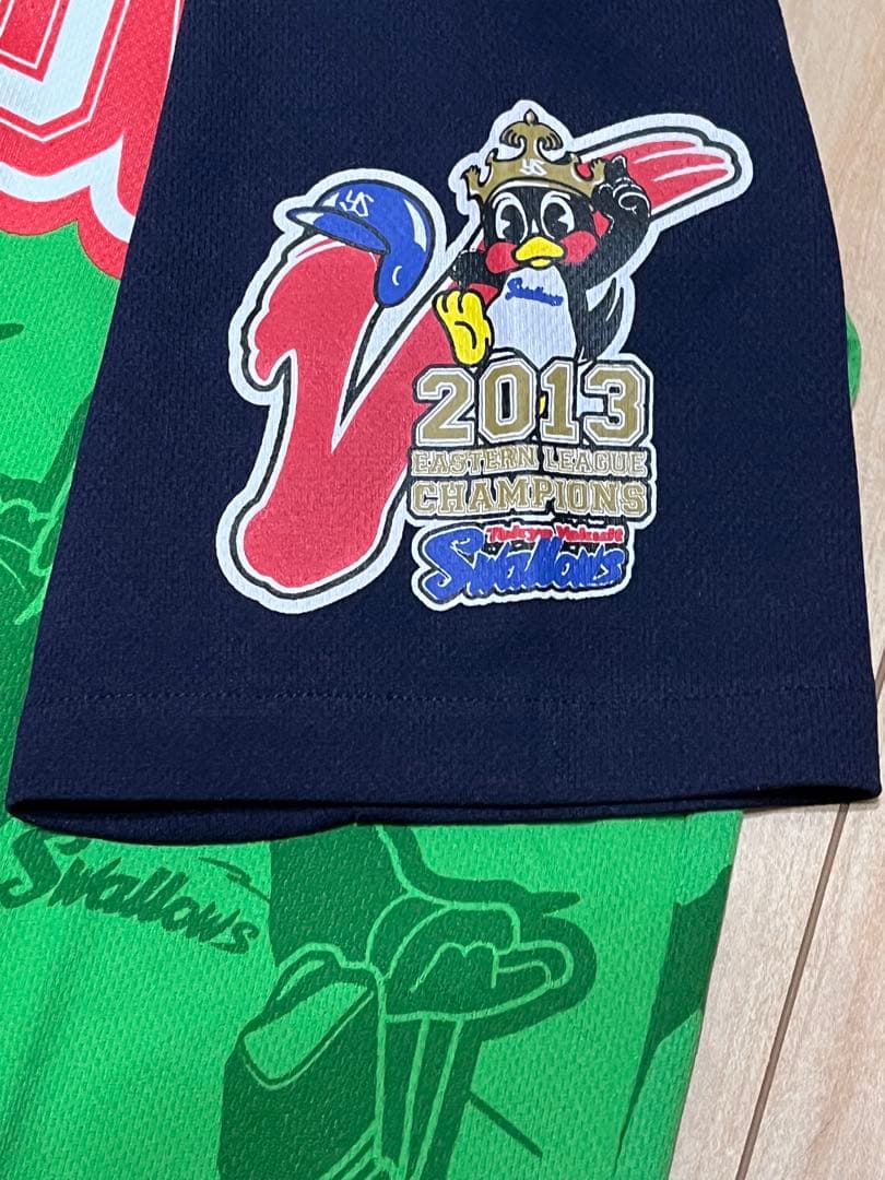 野球 ヤクルトスワローズ つば九郎 ユニフォーム フリーサイズ イースタン優勝
