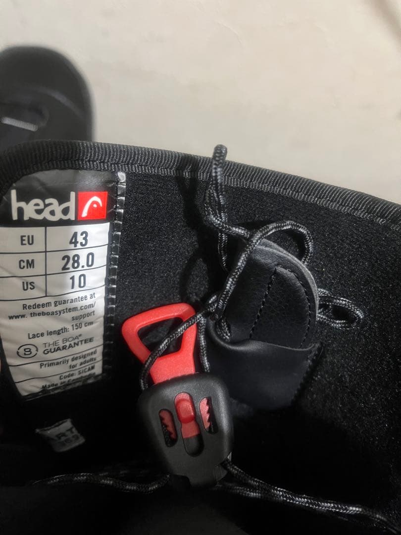 軽量！新古ブーツ！HEAD DIA BOA 28.0cm ダイヤル！