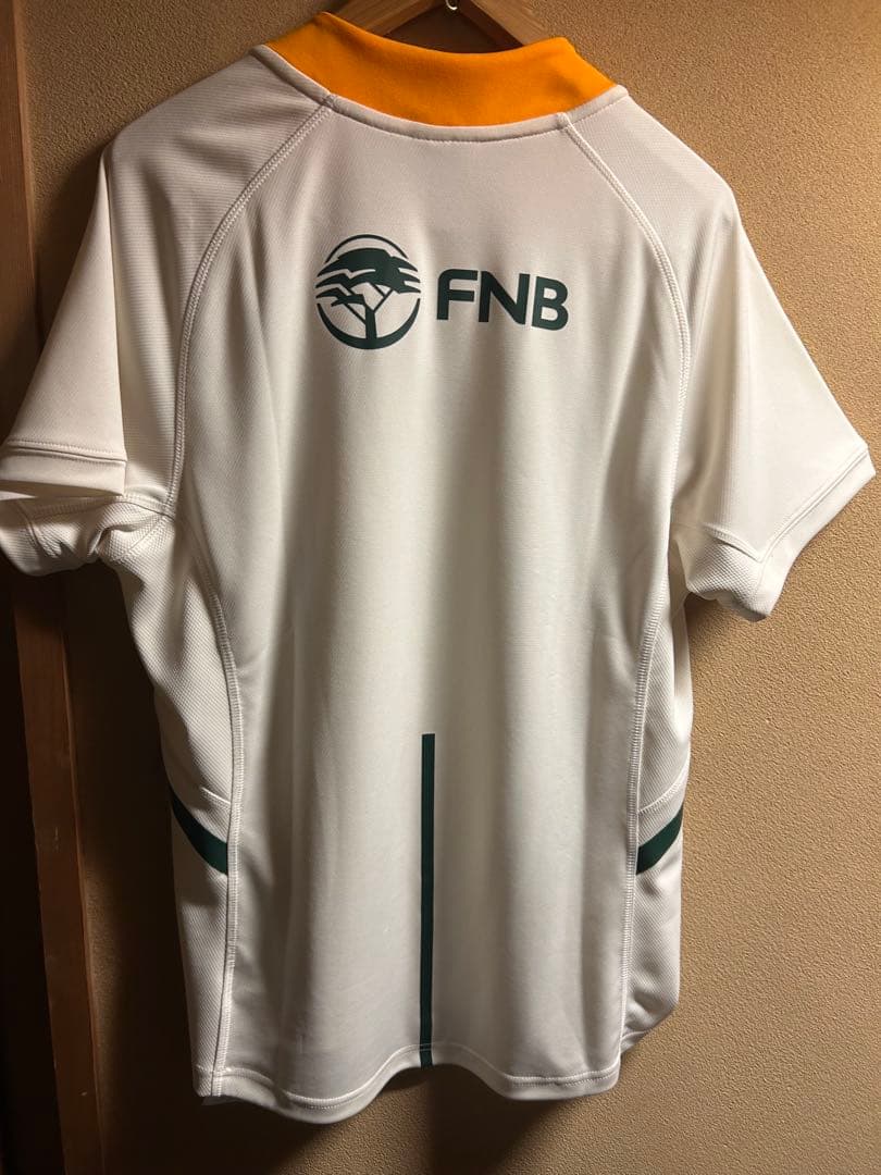 南アフリカ代表スプリングボクス20 アウェイラグビージャージ 日本L