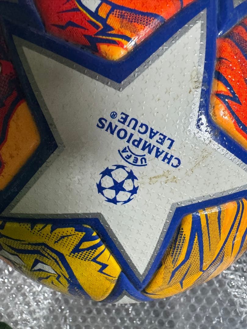 デ*ル様 【実使用】チャンピオンズリーグ　公式球　マンチェスターシティ 対 コペ
