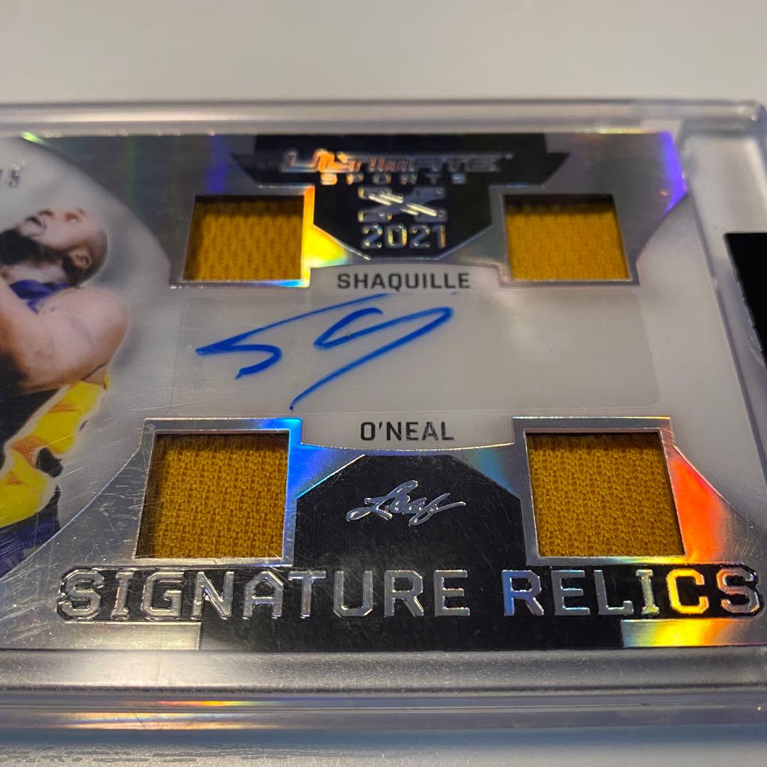 2021 shaquille o'neal シャキールオニール　サイン　ジャージ