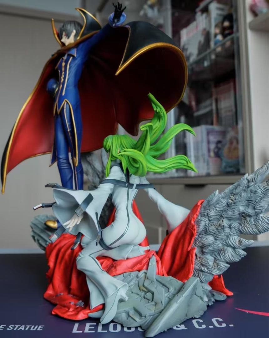 コードギアス 反逆のルルーシュKS ルルーシュ C.C. スタチュー フィギュア