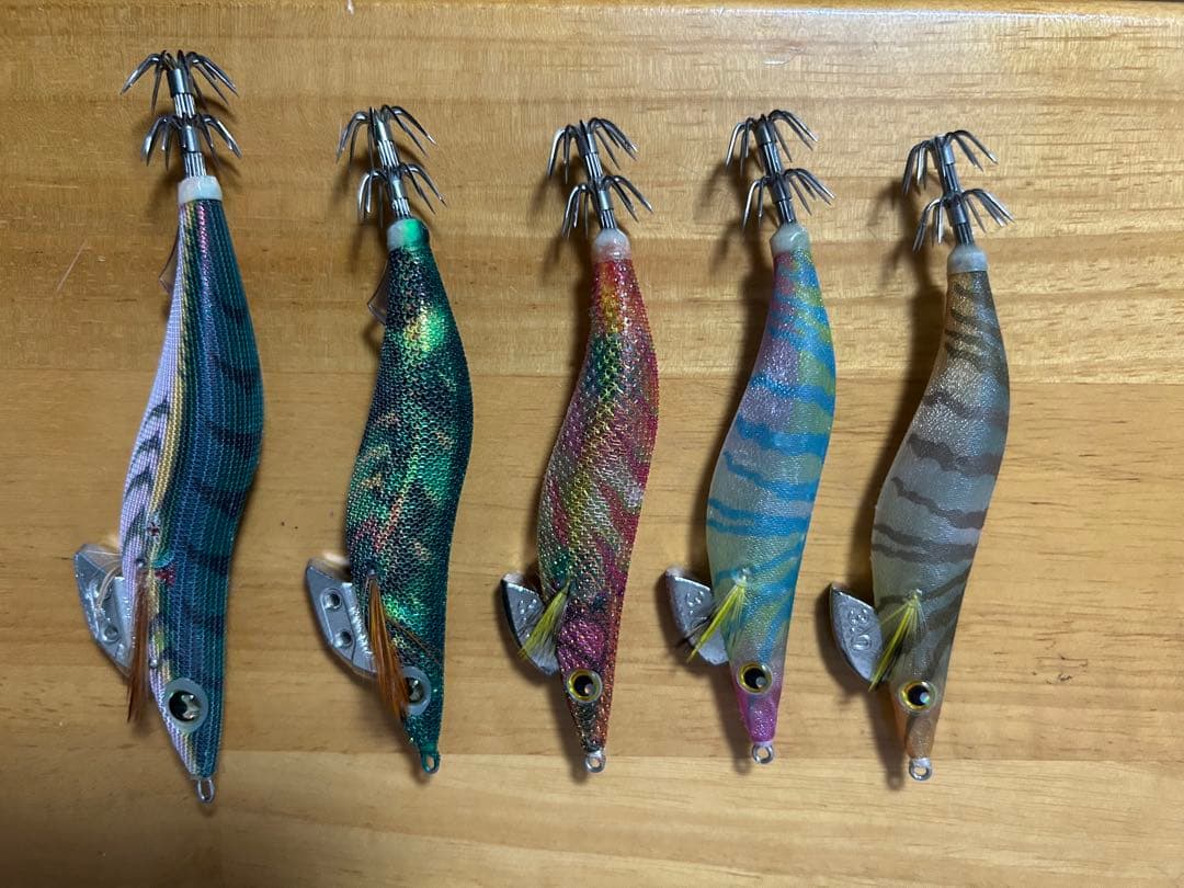 エギ10本セット　ケース付き