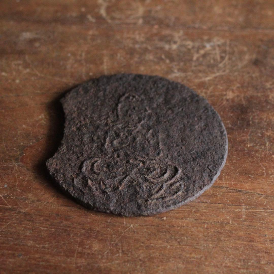 鉄製仏 懸仏？ 御正体？ 鉄仏 仏教美術 古美術 古道具 アンティーク 仏教美術