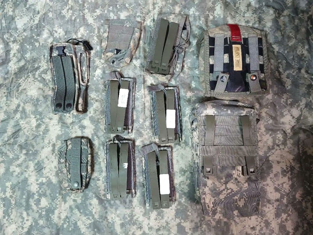 実物 TACTICAL TAILOR & SPEC-OPS UCP ポーチセット