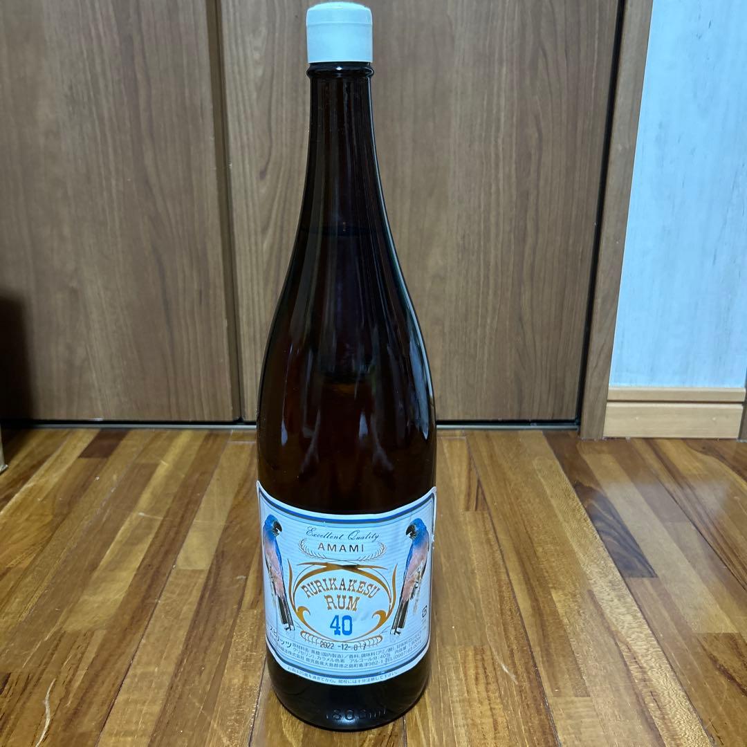 終売品◆ルリカケス ラム40◆ 1800ml 高岡醸造　ゴールド　スピリッツ
