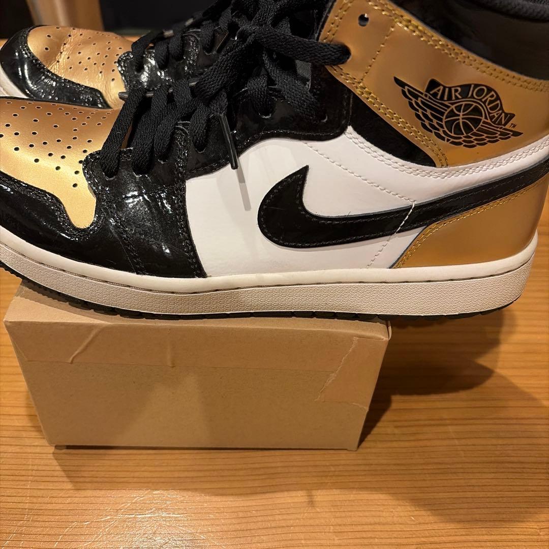 Jordan Air Jordan 1 Golf ブラック/ゴールド