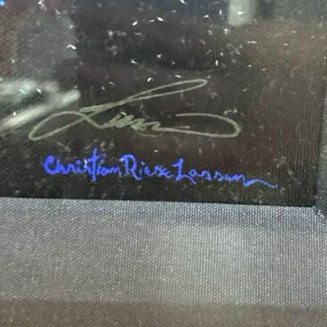 希少✨️クリスチャンラッセン ニューライフ 保証書付き 真作 直筆サイン