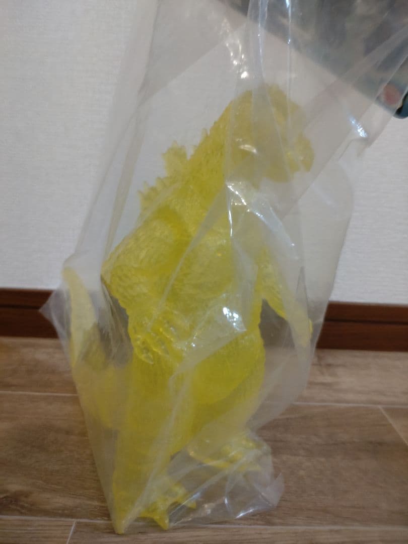 サルジルシ　モスゴジ　ゴジラ　1964　クリアイエロー　マーミット