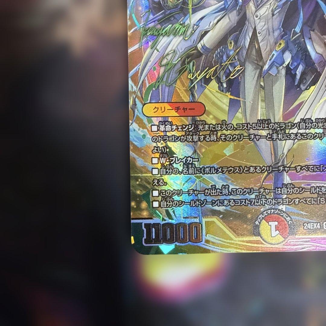 ボルメテウスレインボードラゴン　サイン