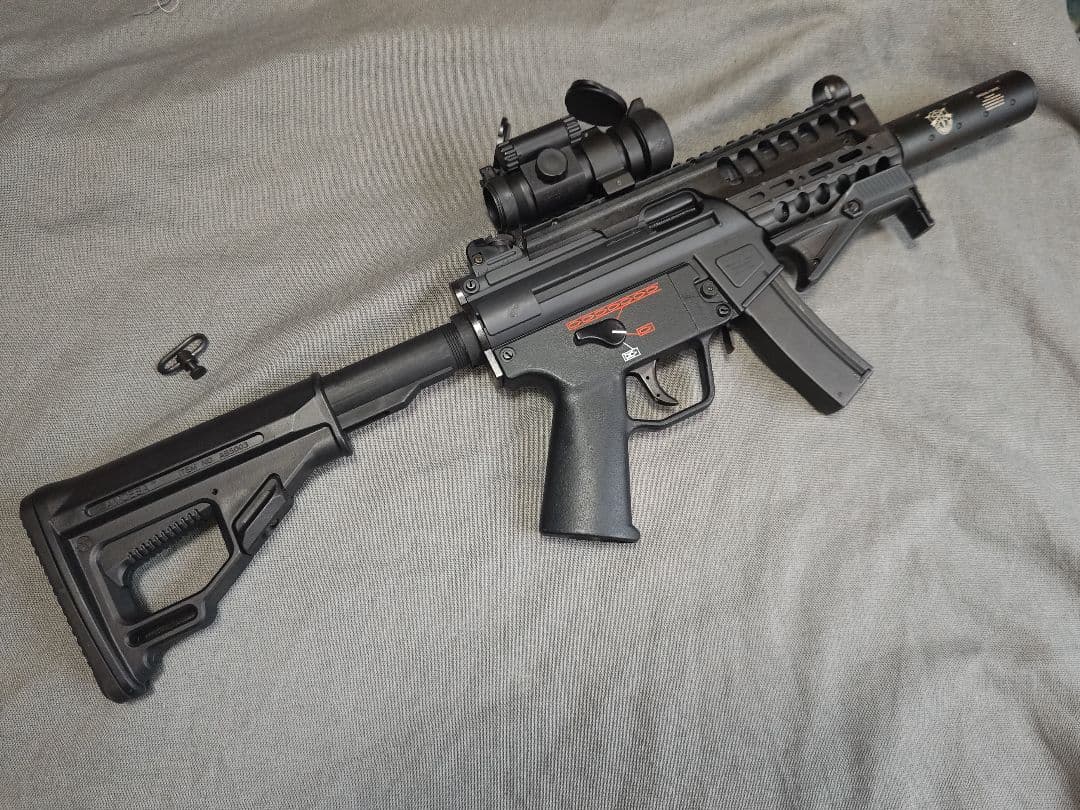 マルゼン　GBB MP5KA4 CQB 外装カスタム