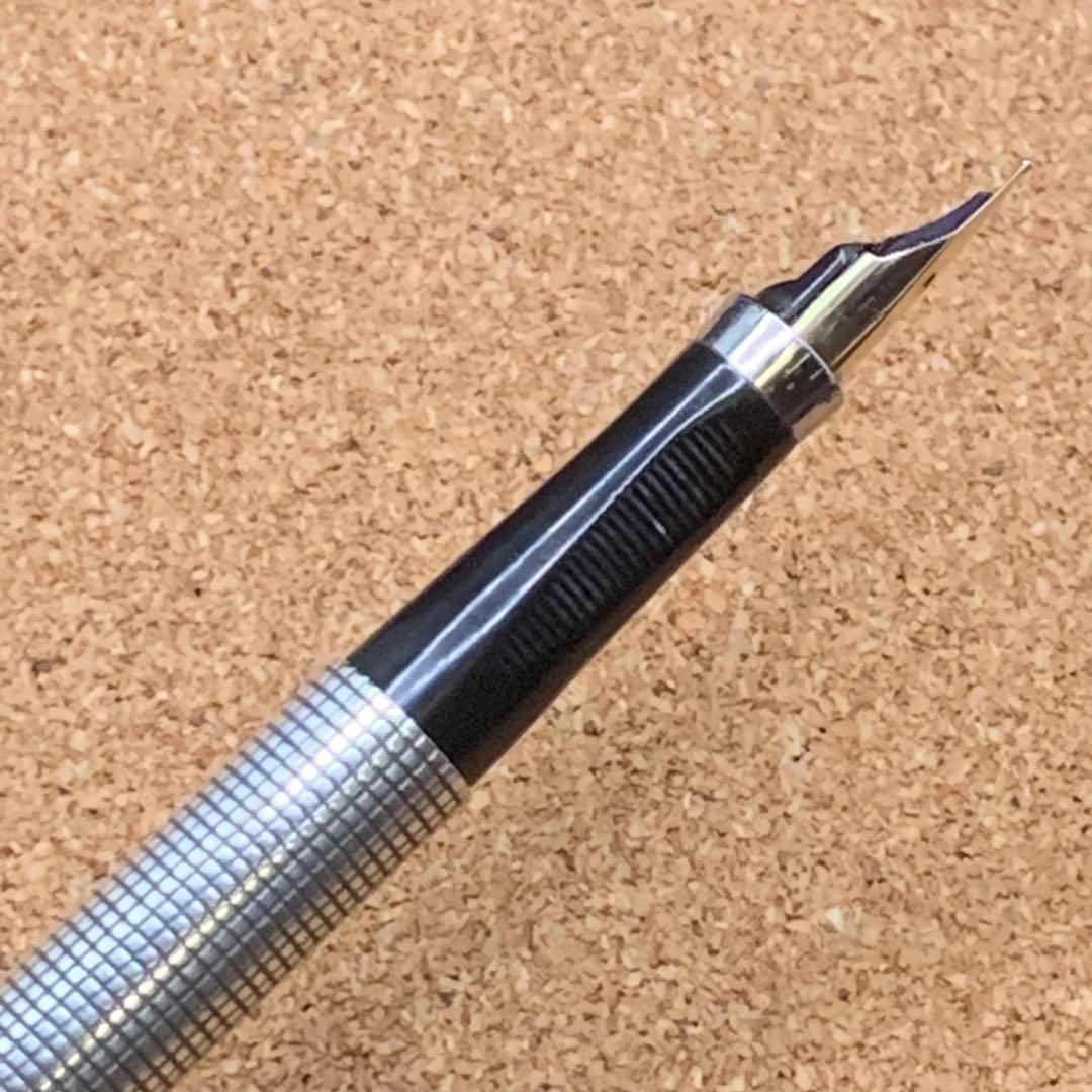 パーカー75 シズレ 万年筆 14K F スターリングシルバー
