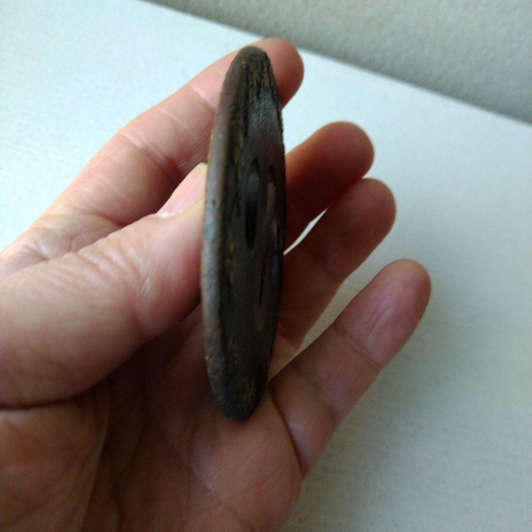 花装飾 鍔(つば) 金属製 円形