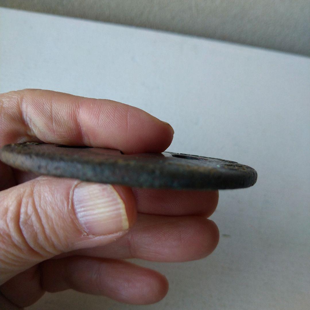 花装飾 鍔(つば) 金属製 円形