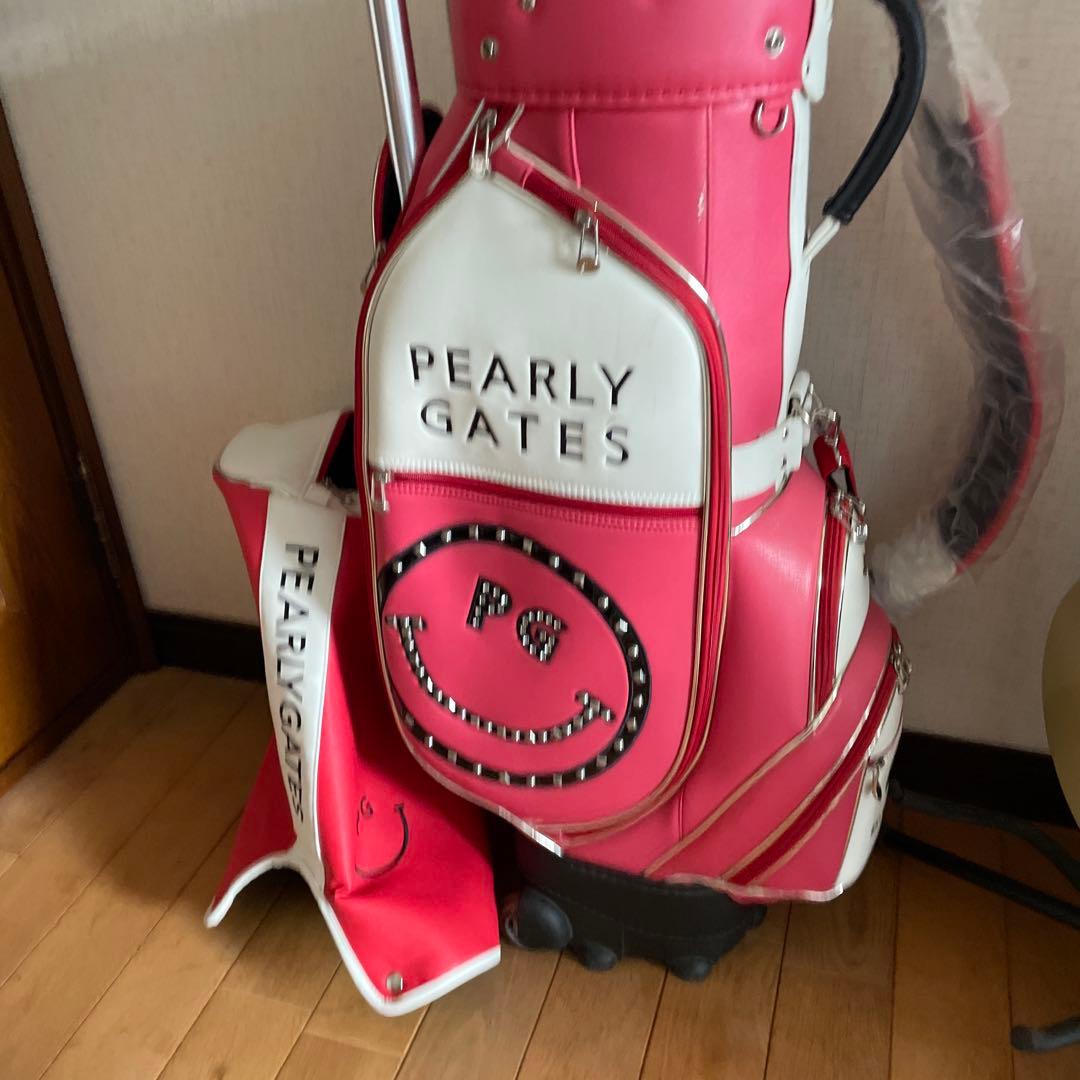 PEARLY GATES ピンクキャディバッグ