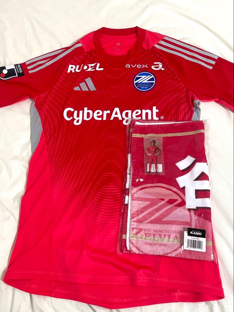 FC町田ゼルビア 谷選手 2025 1stユニ・タオル・アクキー3点セット