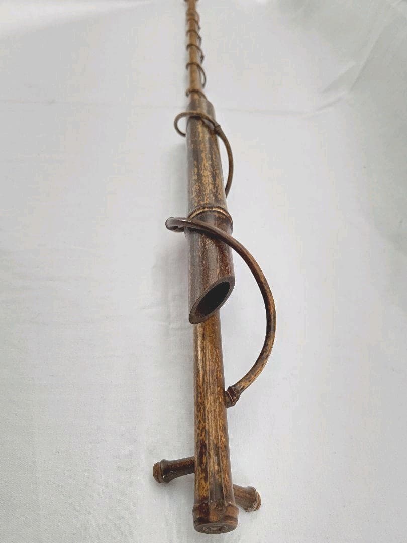 竹花入(吊り花入) 竹製  煎茶道具