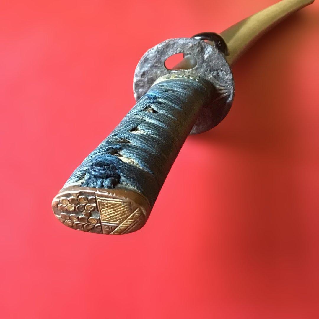 脇差拵　繋ぎは木製　江戸時代　刃はありません