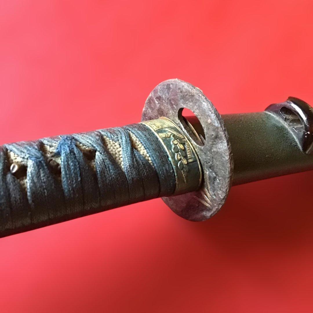 脇差拵　繋ぎは木製　江戸時代　刃はありません