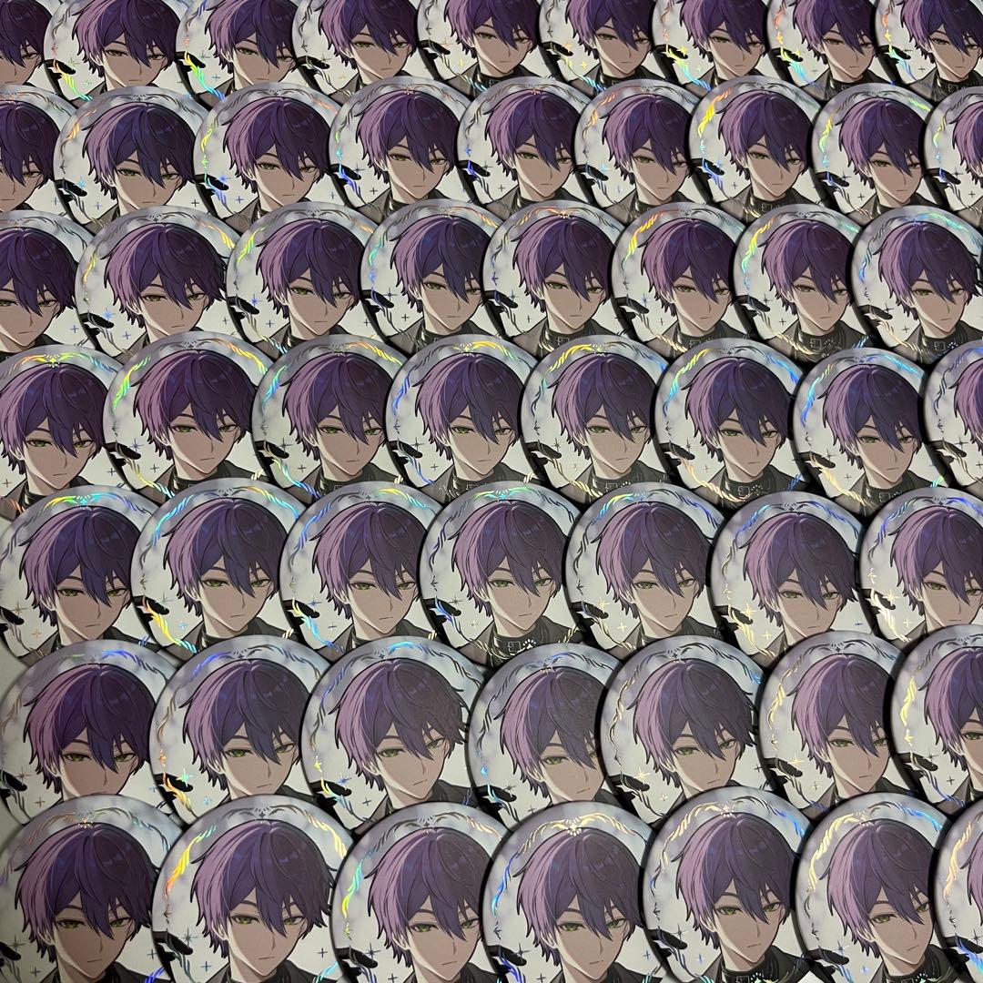 M 剣持刀也 art 缶バッジ