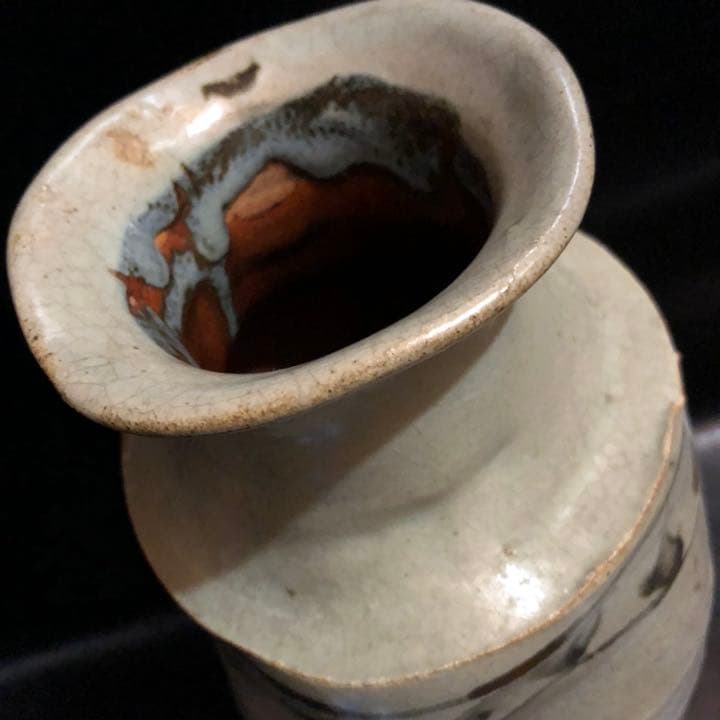 究極の美◼️蔵からかなり雰囲気のある良さそうな壺が出て来ました。花道具、古美術品