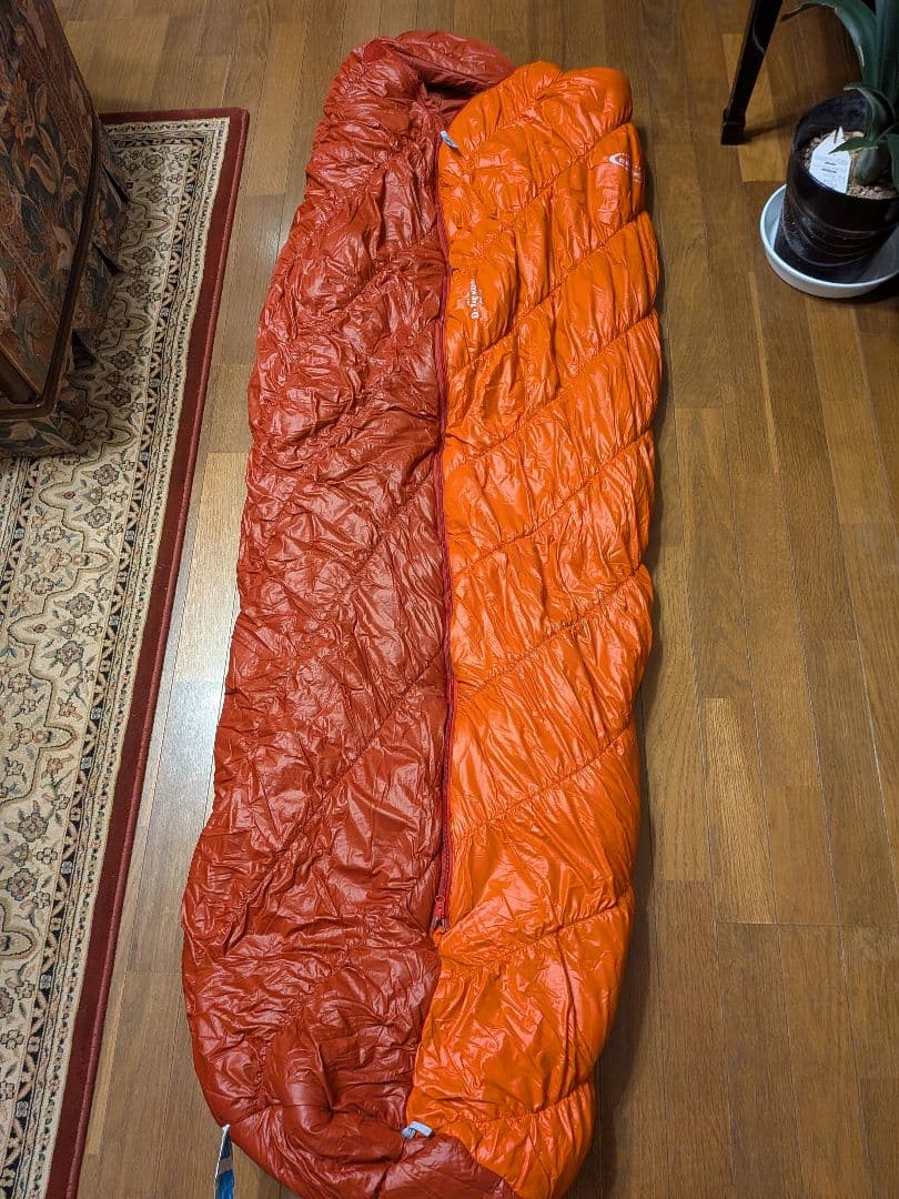 mont-bell Super Spiral Burrow Bag #0　寝袋