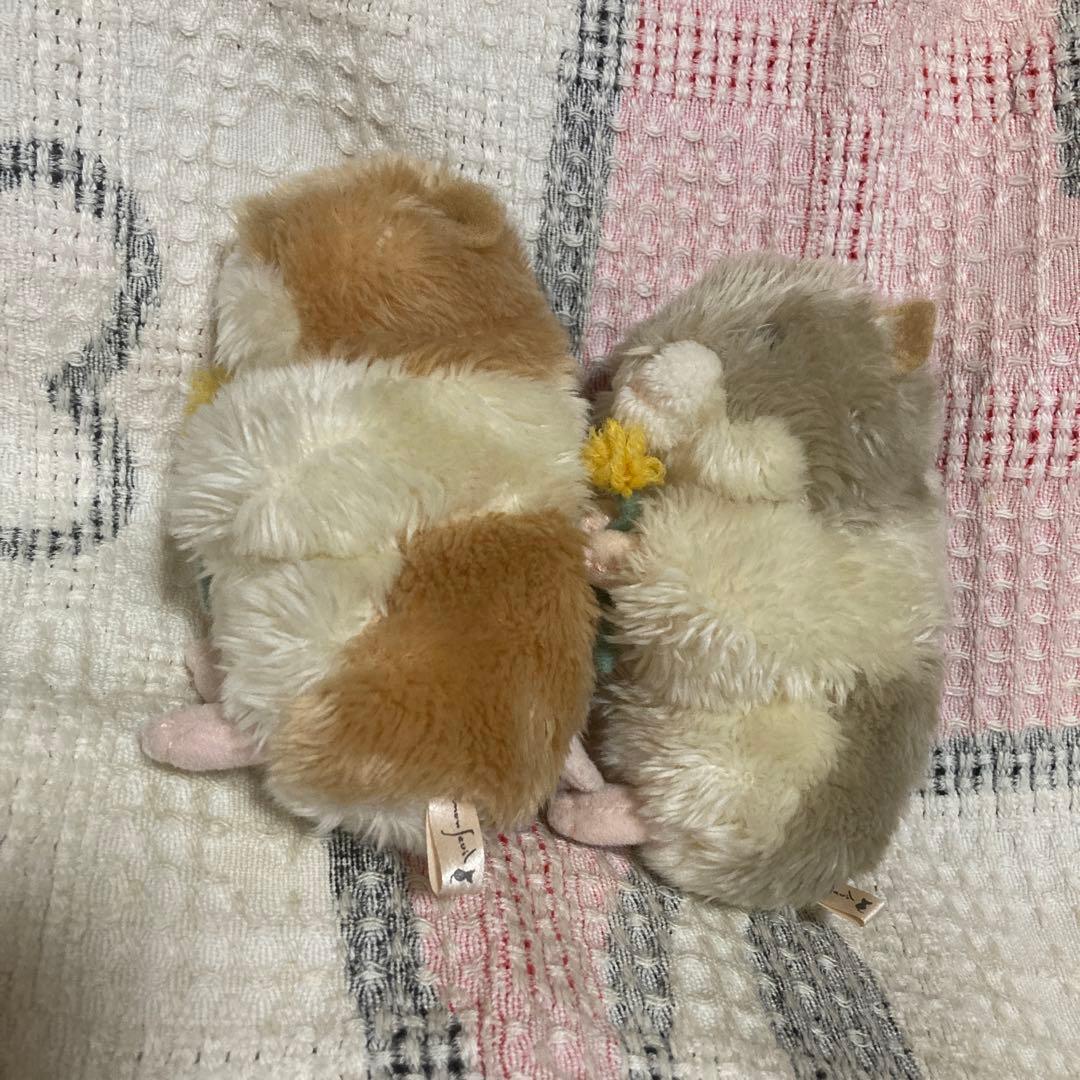 モンスイユ　ハムスター　ぬいぐるみ　2コセット 中古品　バラ売り不可